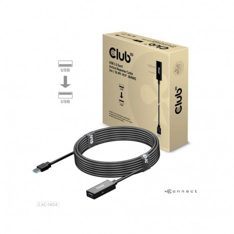 CABLE USB3.2 TO USB3.2 5M/M/F CAC-1404 CLUB3D
