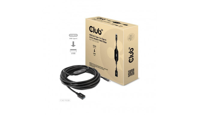 CABLE USB-C TO USB 10M/M/F CAC-1538 CLUB3D