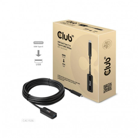 CABLE USB-C TO USB 5M/M/F CAC-1536 CLUB3D