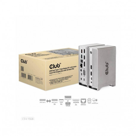 NB ACC DOCKING STATION/USB-C 120W CSV-1568 CLUB3D