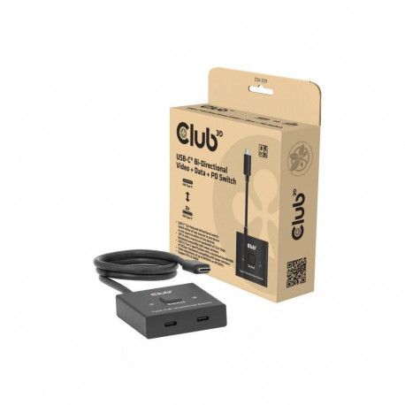 VIDEO SWITCH USB-C 2PORT/CSV-2511 CLUB3D