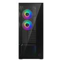 Case|ARCTIC|Xtender (Mirror Black)|MidiTower|Case product features Transparent panel|Not included|Co