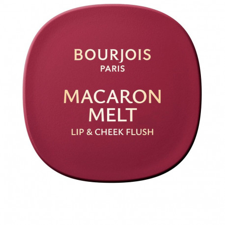 BOURJOIS MACARON MELT colorete para mejillas y labios #5-Berry Smoothy 8 gr