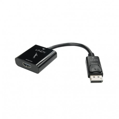 Üleminek DisplayPort (M) - HDMI (F), 4K@60Hz Active (F) 0.15m, must
