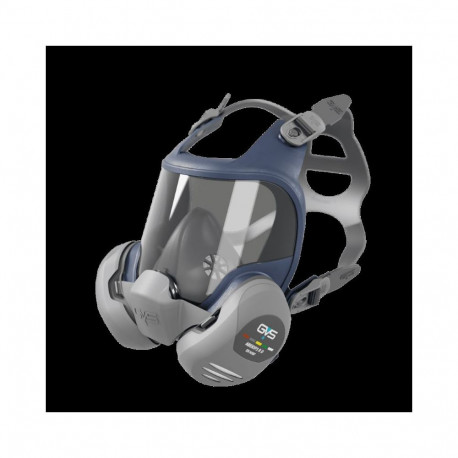 GVS Elipse FFM223K full-face respirator mask – ABEK1P3 filters, lightweight 550g, silicone seal, EN 