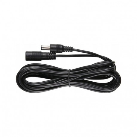 eSPe DC pikendusjuhe 5.0m kahesooneline 2x0.5mm2 punutud pistik/pesa 2.1x5.5mm
