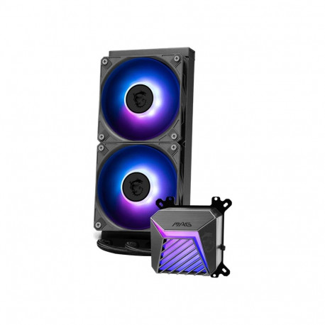 CPU Cooler - MSI MAG Coreliquid A15 240mm Liquid Cooler 64.89 CFM 20 dB Black