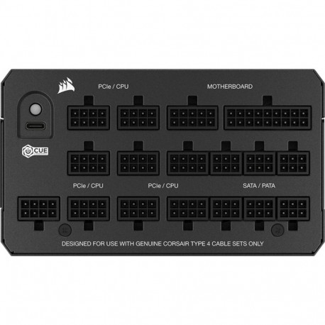 Power Supply Unit - Corsair HX1200 1200W 80 PLUS Platinum Fully-Modular Black