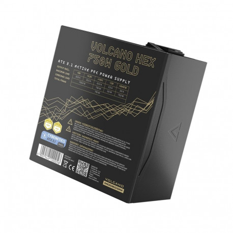 Power Supply Unit - MODECOM VOLCANO HEX GOLD 750W 80 PLUS Gold ATX3.1