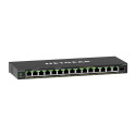 Networking Switch - NETGEAR GS316EP Managed Gigabit 15 PoE Ports 180W Black