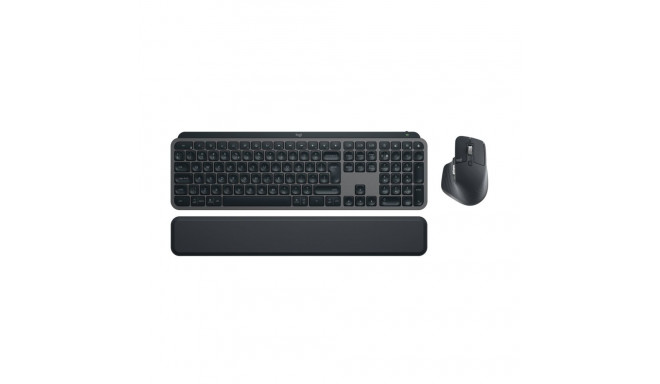 Keyboard and Mouse Combo - Logitech Master MX Keys S Wireless LED Backlit