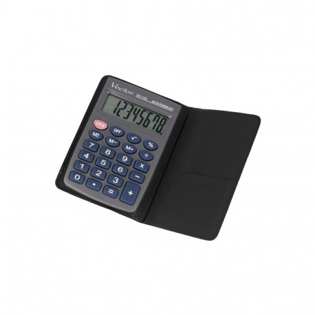 Calculator - Vector KAV VC-110III 8-Digit Pocket Size 58 x 88 mm Grey