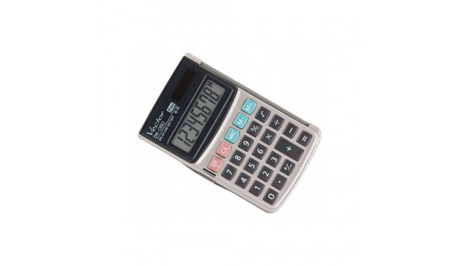 Calculator - Vector DK-050 8-Digit Display Battery/Solar Power Ergonomic Design
