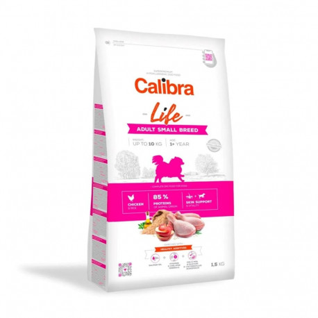 Dog Food - CALIBRA Dog Life Adult Small Breed Chicken 1.5kg