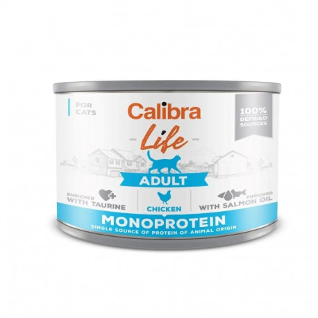 Cat Food - CALIBRA Cat Life Adult Chicken Wet Food 200g Grain-Free