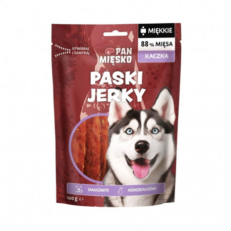 Dog Treat - PAN MIĘSKO Jerky Duck 100g Gluten-Free Hypoallergenic