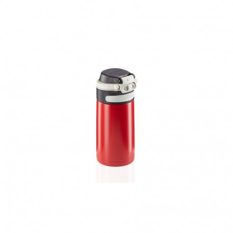 Travel Mug - Leifheit 03245 350 ml Stainless Steel Insulated Black, Red