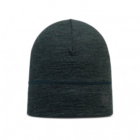 Headwear - Buff Lightweight Merino Wool Beanie Unisex Stretchable Dark Green