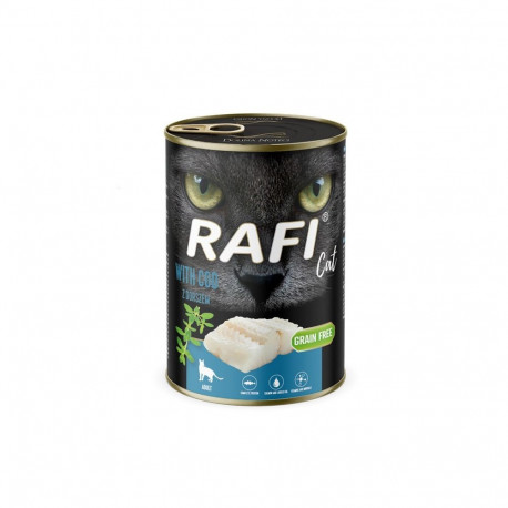 Wet Cat Food - RAFI Cat Adult Cod Grain-Free 400g