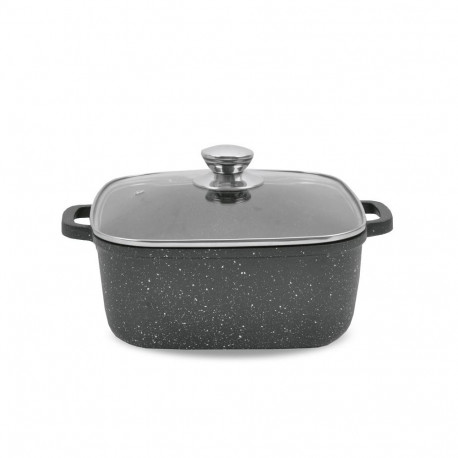 Cookware - Maestro MR-2828 28 cm Pot with Lid 8L Non-Stick Black