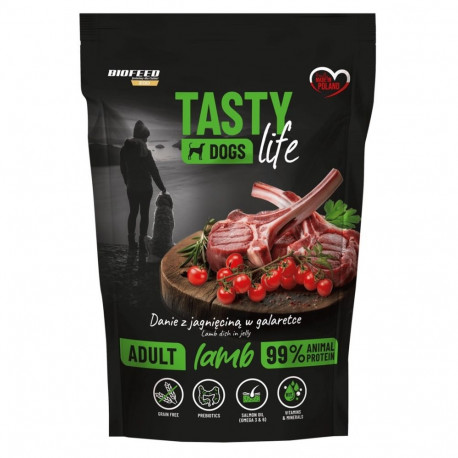 Dog Food - BIOFEED Tasty Dogs Life Lamb Wet Food 500g Gluten-Free
