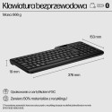 Wireless Keyboard - HP 475 Dual-Mode, Full-size, 10m Range, 24 Months Battery Life