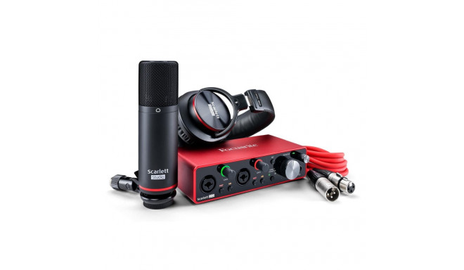 Audio Interface - Focusrite Scarlett 2i2 Studio 2x2 USB 192 kHz