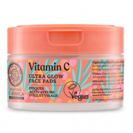 Natura Siberica näopadjad Oblepikha Berrica Ultra Glow Vitamin C 35g