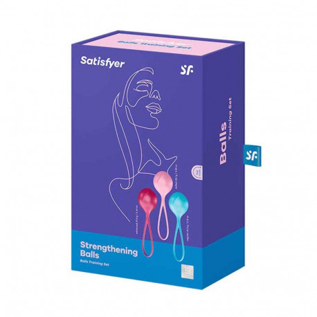 Satisfyer vaagnapõhjalihaste treeningkuulid 3tk