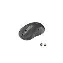 Logitech Signature M650 L Wireless Mouse RF Wireless + Bluetooth, 4000 DPI, Graphite
