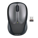 Logitech M235 Wireless Mouse, RF Wireless, 1000 DPI, Grey
