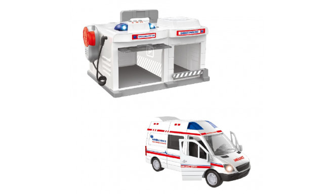 Kiirabi mängukomplekt heli ja valgusega