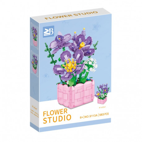 Klotsikomplekt Violet 583 osa