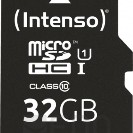 Intenso microSD-Card Class10 UHS-I 32GB Speicherkarte