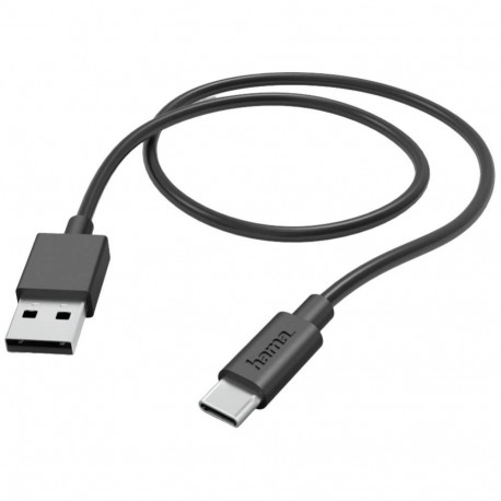 Hama Charging Cable USB-A to USB-C 1m Black