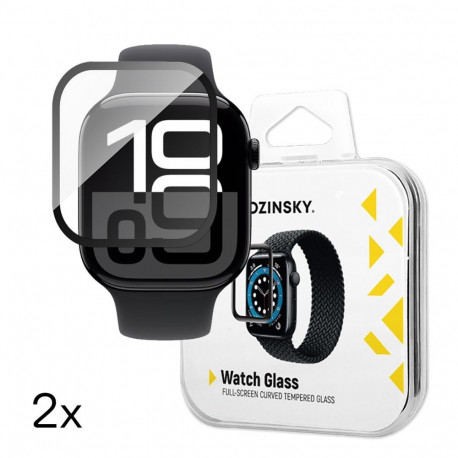 Wozinsky Wozinsky Full Glue Tempered Glass for Apple Watch 42mm (2 pcs.)