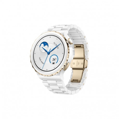 Huawei Watch GT 3 Pro 43mm White Ceramic Case with Ceramic Strap White