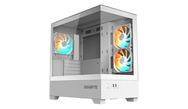Gigabyte Case||GB-C201PI|MidiTower|Case product features Rackmountable/Accessory/Transparent panel|N