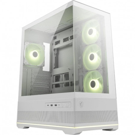 MSI | PC Case | MAG PANO 110R PZ WHITE | White | Mid-Tower | Power supply included No