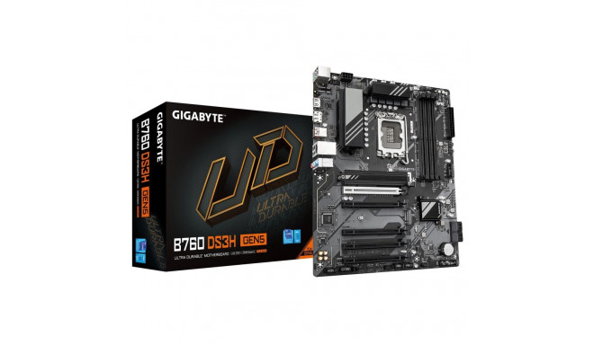 Gigabyte Mainboard||Intel B760 Express|LGA1700|ATX|Memory DDR5|Memory slots 4|B760DS3HGEN5