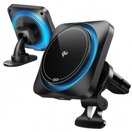 ESR ESR Halolock CryoBoost MagSafe Inductive Charger Holder for Dashboard and Air Vent with Qi 2 15W