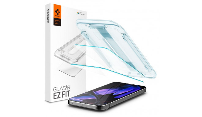 Spigen Spigen Glas.tR EZ Fit Tempered Glass with Applicator for Google Pixel 9 / 9 Pro (2 pcs.)