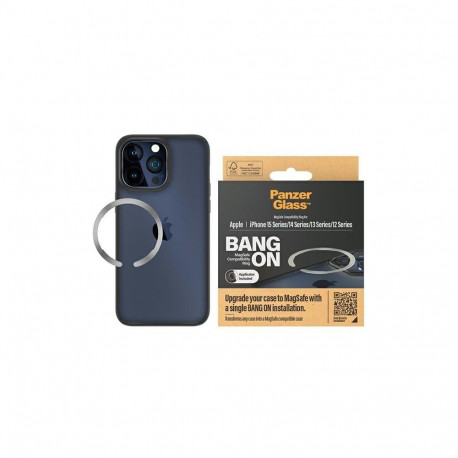 Panzer Glass MagSafe PanzerGlass Bang ON ring for iPhone 12 / 13 / 14 / 15 - silver