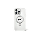Karl Lagerfeld Karl Lagerfeld KLHMP15LHMRSCHH iPhone 15 Pro 6.1" white/white hardcase Ring Stand Cho