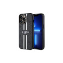 Guess Guess GUHMP13XP4RPSK iPhone 13 Pro Max 6.7" black/black hardcase 4G Printed Stripes MagSafe