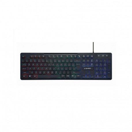 Gembird KEYBOARD MULTIMEDIA USB ENG/BLACK KB-UML3-02