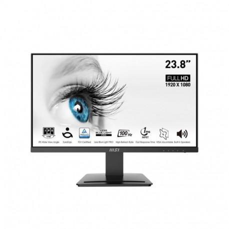 MSI LCD Monitor||PRO MP243X|23.8"|Business|Matte|Panel IPS|1920x1080|16:9|100Hz|4 ms|Speakers|PROMP2