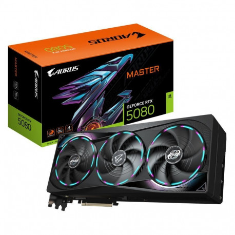 Gigabyte Graphics Card||NVIDIA GeForce RTX 5080|16 GB|GDDR7|256 bit|PCIE 5.0 16x|GPU 2617 MHz|Dual S
