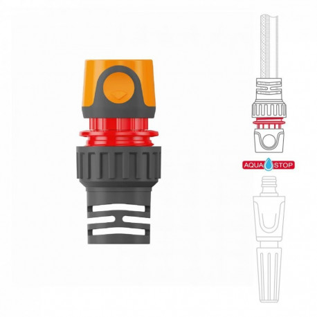 DAEWOO HOSE ACC CONNECTOR AQUASTOP/3/4" DWC 2519