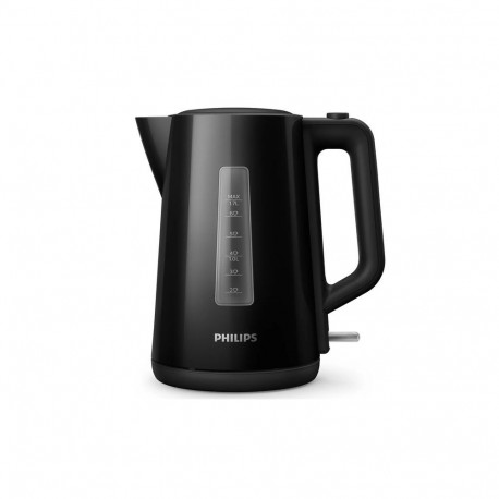 Philips Kettle HD9318/20 Electric, 2200 W, 1.7 L, Plastic, 360 rotational base, Black